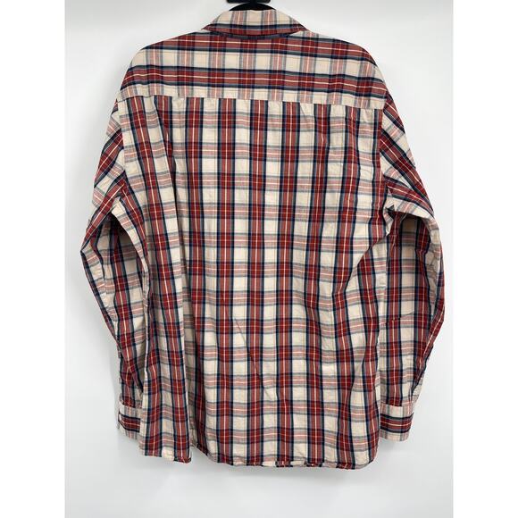 Paper Denim & Cloth Mens Plaid Button Down Shirt Long Sleeve Size XL - Picture 11 of 11